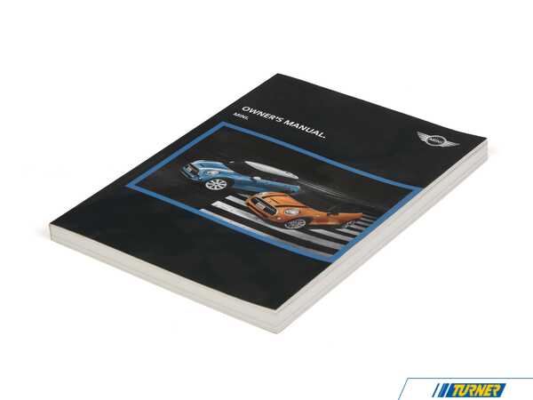 Genuine MINI OWNER S MANUAL FOR F 01402915044