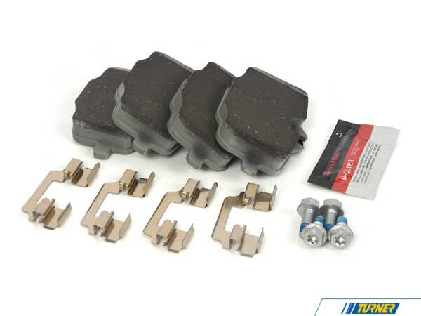 Brembo Brembo Rear Premium NAO Ceramic Brake Pad Set - G11, G30 34216867175