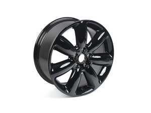 LIGHT ALLOY RIM, BLACK