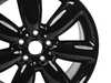 Genuine MINI LIGHT ALLOY RIM, BLACK 36116856053 View 3