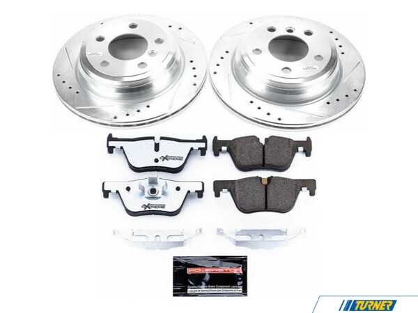 Power Stop Power Stop Z26 Street Warrior Brake Upgrade Kit - Rear - BMW F3X 320/328/330 428/430 w/ Base Brakes K6852-26