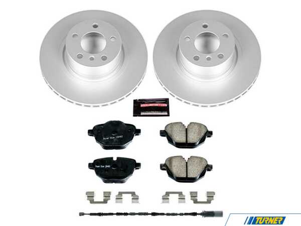 Power Stop Power Stop Z23 Sport Geomet Coated Brake Kit - Rear - BMW F25 X3, F26 X4 CRK6040