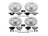 Power Stop PowerStop Z23 Evolution Brake Kit (Front and Rear) - F10 K6023 View 1