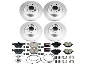 Power Stop Z23 Sport Geomet Coated Brake Kit - Front & Rear - BMW F10 528i/i xDrive (Standard Brakes)