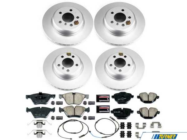 Power Stop Power Stop Z23 Sport Geomet Coated Brake Kit - Front & Rear - BMW F10 528i/i xDrive (Standard Brakes) CRK6033