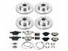 Power Stop Power Stop Z17 Stock Replacement Brake Kit - Front & Rear - BMW F10 528i/i xDrive (Standard Brakes) KOE6033 View 1