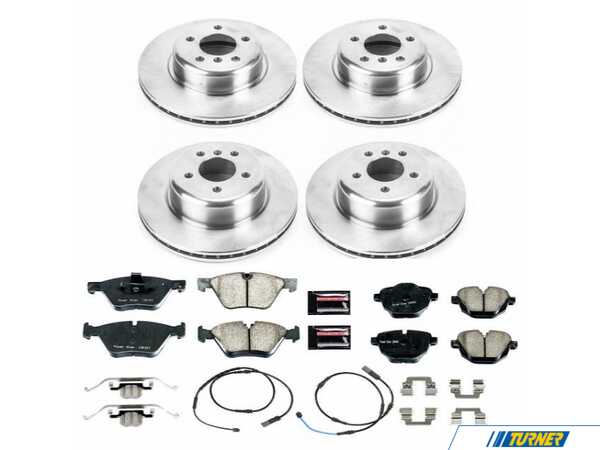 Power Stop Power Stop Z17 Stock Replacement Brake Kit - Front & Rear - BMW F10 528i/i xDrive (Standard Brakes) KOE6033