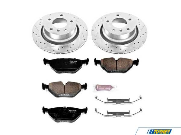 Power Stop Power Stop Z23 Sport Geomet Coated Brake Kit - Rear - BMW E85/86 3.0i 3.0Si K962