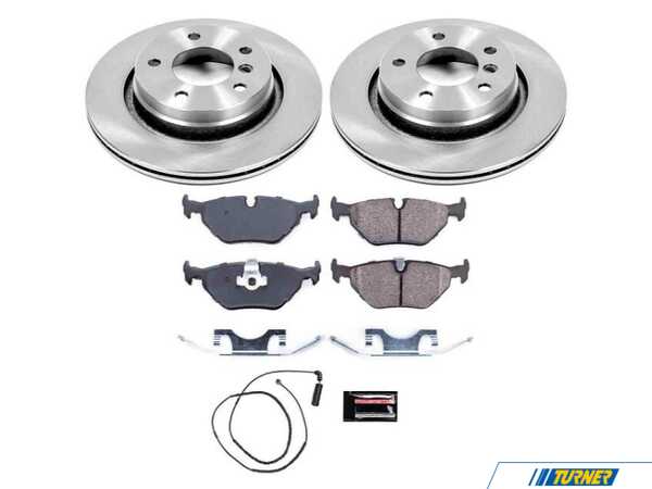 Power Stop Power Stop Z17 Stock Replacement Brake Kit - Rear - BMW E46 328/323/325 KOE877