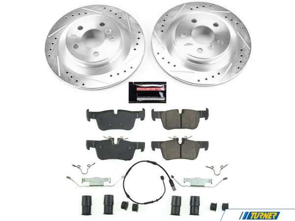 Power Stop Power Stop Z23 Sport Brake Upgrade Kit - Rear - BMW F48 X1 28i, F39 X2 28i, F44 228i K7899