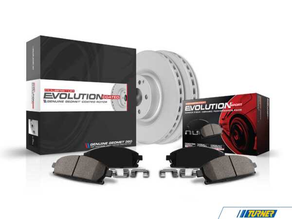 Power Stop Power Stop Z23 Evolution Sport GEOMET Coated Brake Kit - Rear - BMW F48 X1 28i, F39 X2 28i, F44 228i CRK7899