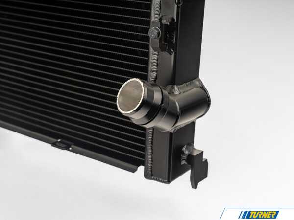Csf Radiator N55 004443LA01 - CSFxTurner Dual Core Performance Aluminum Radiator - E9X ...