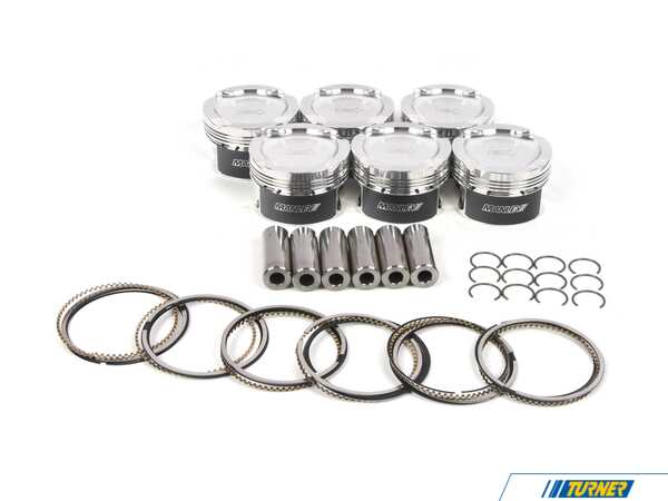 MANLEY N54B30 32cc Platinum Series Dish Piston Set - 84.5mm Bore 646005C-6