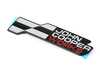 Genuine MINI JCW Front Grille Badge - Newest Design White/Red 51135A67837 View 1