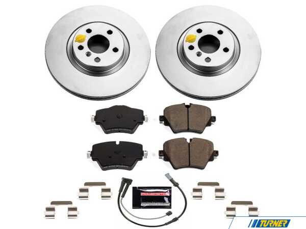 Power Stop Z23 Evolution Sport GEOMET Coated Brake Kit - Front - BMW F48 X1 28i, F39 X2 28i CRK7888