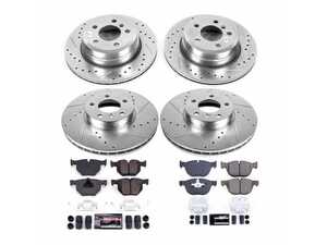 Power Stop Z23 Evolution Sport Brake Upgrade Kit - Front & Rear - E70 F15 X5, E71 F16 X6