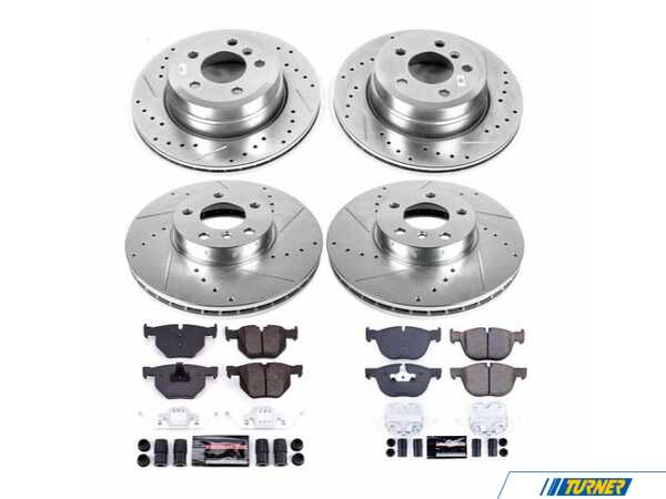Power Stop Power Stop Z23 Evolution Sport Brake Upgrade Kit - Front & Rear - E70 F15 X5, E71 F16 X6 K7500