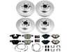 Power Stop PowerStop Z23 Evolution Sport Fully Coated Rotor Brake Kit (Front and Rear) - F10 CRK6023 View 1