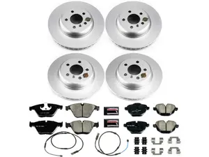 PowerStop Z23 Evolution Sport Fully Coated Rotor Brake Kit (Front and Rear) - F10