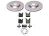 Power Stop Z23 Evolution Sport Brake Upgrade Kit - Rear CRK7019 View 1