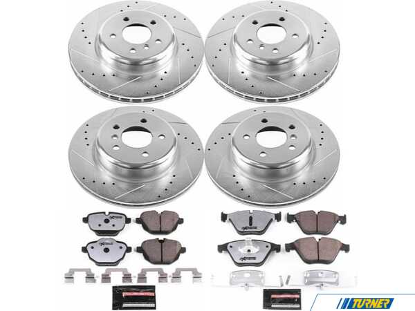 Power Stop Powerstop Z26 Street Brake Kit (Front and Rear) - F10 K6023-26