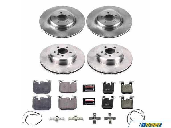 Power Stop Z17 Stock Replacement Brake Kit - Front & Rear - BMW F3X w/ M Sport Brakes KOE7436