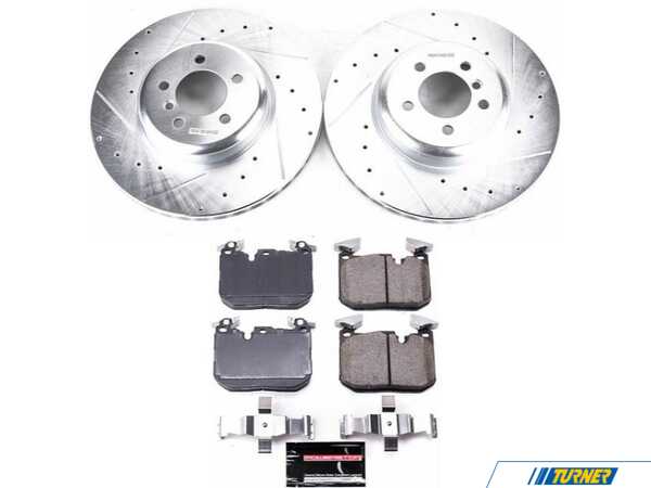 Power Stop Z23 Evolution Sport Brake Upgrade Kit - Front - BMW F3X w/ M Sport Brakes K7435
