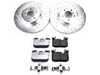 Power Stop Z26 Street Warrior Brake Upgrade Kit - Front - BMW F3X w/ M Sport Brakes K7435-26 View 1