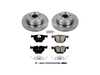 Power Stop Power Stop Z17 Stock Replacement Brake Kit - Rear - BMW E70 F15 X5, E71 F16 X6 KOE7429 View 1