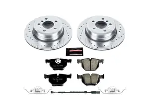 Power Stop Z23 Evolution Sport Brake Upgrade Kit - Rear - BMW E70 F15 X5, E71 F16 X6