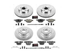 Power Stop Z23 Evolution Sport Brake Upgrade Kit - Front & Rear - BMW F01 F02 750