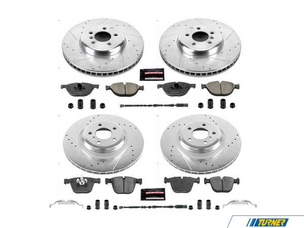 Power Stop Power Stop Z23 Evolution Sport Brake Upgrade Kit - Front & Rear - BMW F01 F02 750 K7098