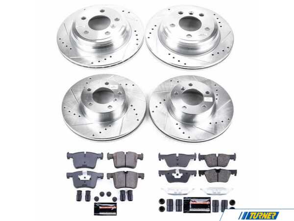Power Stop Power Stop Z23 Evolution Sport Brake Upgrade Kit - Front & Rear - BMW F3X 328/330 428/430 K6925