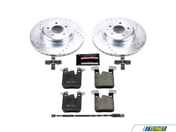 Power Stop Power Stop Z23 Evolution Sport Brake Upgrade Kit - Rear - BMW F3X 28i/30i 35i/40i w/ M Sport Brakes K6672