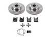 Power Stop Power Stop Z17 Stock Replacement Brake Kit - Rear - F22/23 228/230/M235/M240, F30 320/328, F32 428 KOE6657 View 1