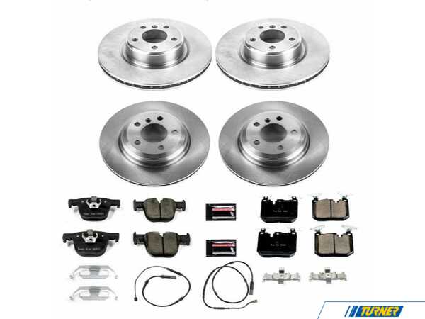Power Stop Power Stop Z17 Stock Replacement Brake Kit - Front & Rear - BMW F3X 335/340 435/440 KOE6654
