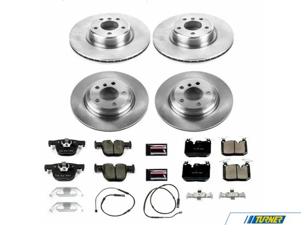 Power Stop Power Stop Z17 Stock Replacement Brake Kit - Front & Rear - BMW F3X 335/340 435/440 KOE6654