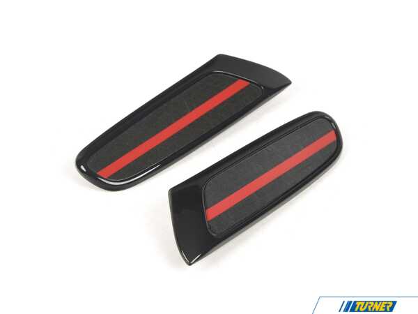 Genuine MINI Trim Cover Set With Pad - Carbon Fiber JCW 51132466564