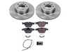 Power Stop Power Stop Z17 Stock Replacement Brake Kit - Front - BMW E92 328i xDrive, E84 X1 KOE6073 View 1
