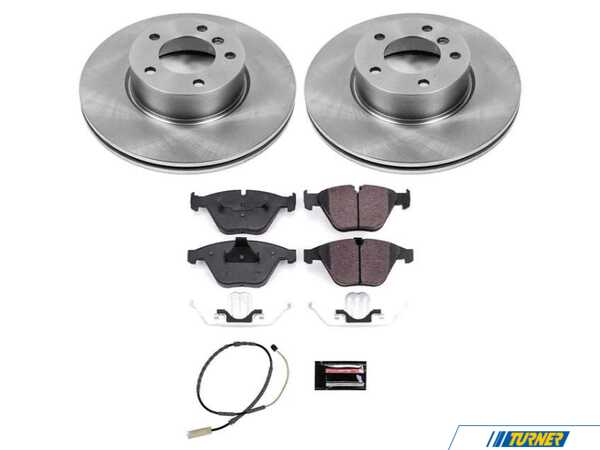 Power Stop Power Stop Z17 Stock Replacement Brake Kit - Front - BMW E92 328i xDrive, E84 X1 KOE6073