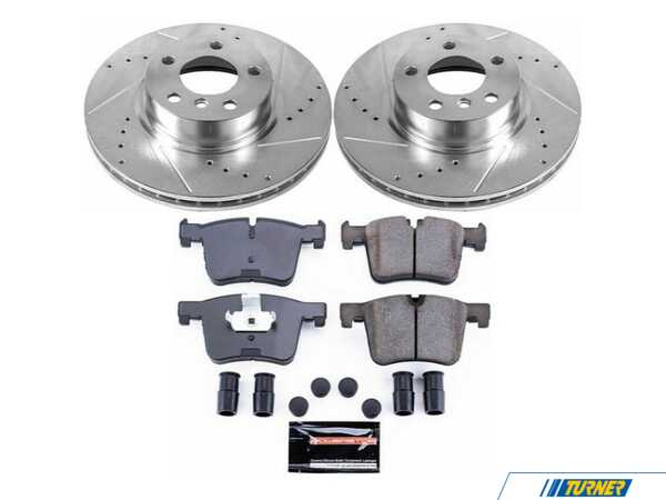 Power Stop Power Stop Z23 Evolution Sport Brake Upgrade Kit - Front - BMW F25 X3, F26 X4 K6038