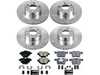 Power Stop Power Stop Z23 Evolution Sport Brake Upgrade Kit - Front and Rear - BMW F25 X3, F26 X4 K6039 View 1
