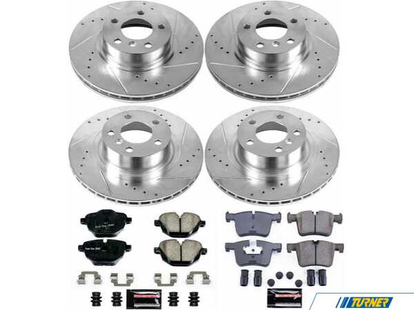 Power Stop Power Stop Z23 Evolution Sport Brake Upgrade Kit - Front and Rear - BMW F25 X3, F26 X4 K6039