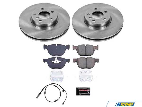 Power Stop Power Stop Z17 Stock Replacement Brake Kit - Front - BMW E70 F15 X5, E71 F16 X6 KOE6064