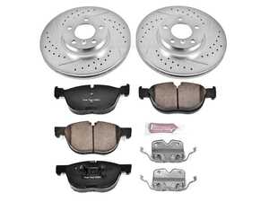 Power Stop Z23 Evolution Sport Brake Upgrade Kit - Front - BMW E70 F15 X5, E71 F16 X6