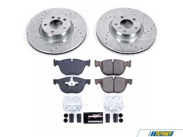 Power Stop Power Stop Z23 Evolution Sport Brake Upgrade Kit - Front - E70 X5 35d, F15 X5 xDrive40e K6061