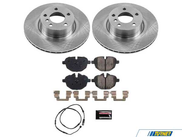 Power Stop Power Stop Z17 Stock Replacement Brake Kit - Rear - BMW F25 X3, F26 X4 KOE6040