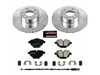 Power Stop Power Stop Z23 Evolution Sport Brake Upgrade Kit - Rear - BMW F25 X3, F26 X4 K6040 View 1