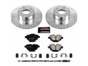 Power Stop Z23 Evolution Sport Brake Upgrade Kit - Rear - BMW F25 X3, F26 X4