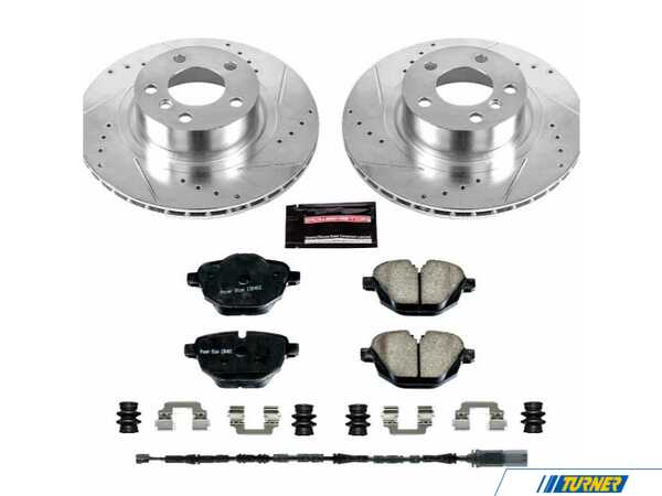 Power Stop Power Stop Z23 Evolution Sport Brake Upgrade Kit - Rear - BMW F25 X3, F26 X4 K6040